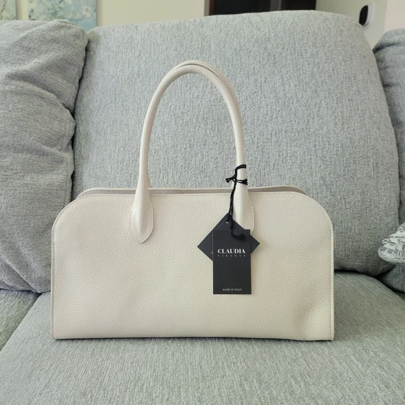 Claudia Firenze Cream Shoulder Bag - Picture 1 of 3